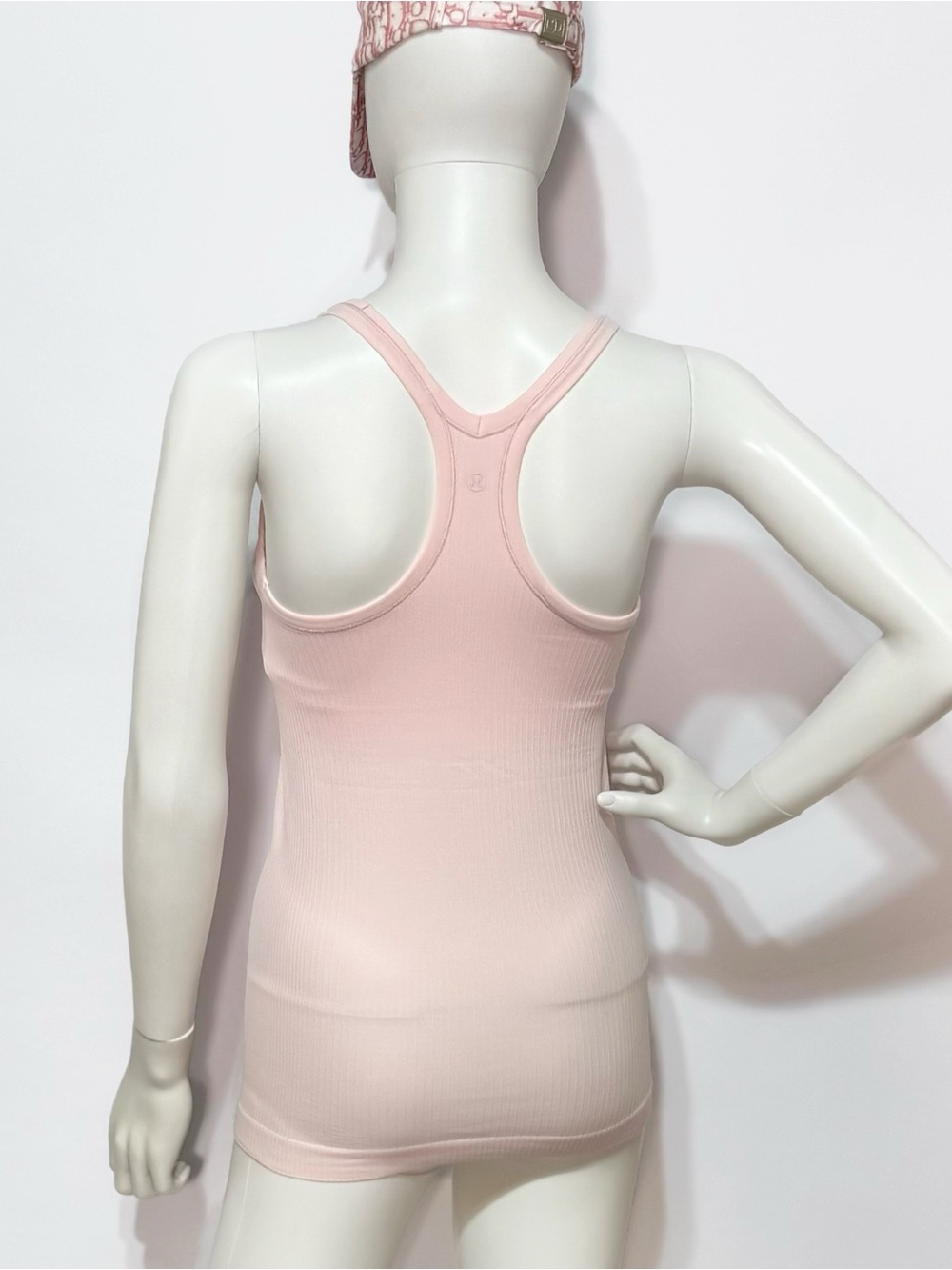 Lululemon ebb to street tank top in rare & viral Strawberry Milkshake | Size 6 - Picture 6 of 8